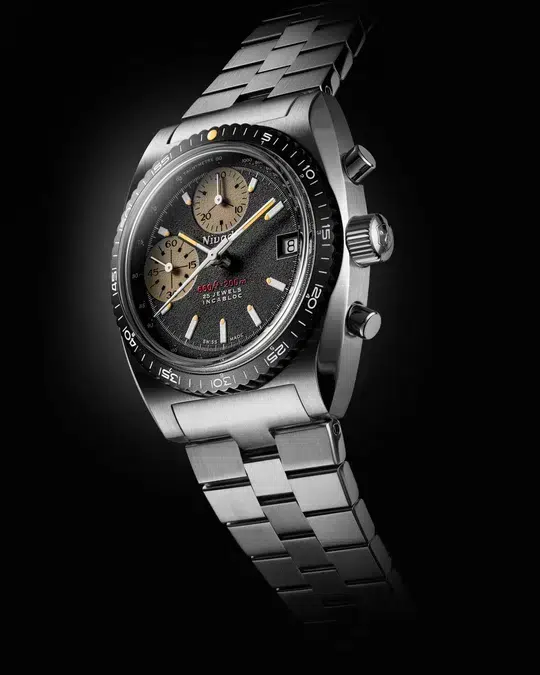 Nivada Grenchen Autochron Yellow - Bilde 3