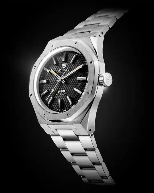 Nivada Grenchen F77 SST Black MK2 - 41mm - Bilde 5