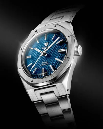 Nivada Grenchen F77 SST Blue MK2 - 38mm - Bilde 11
