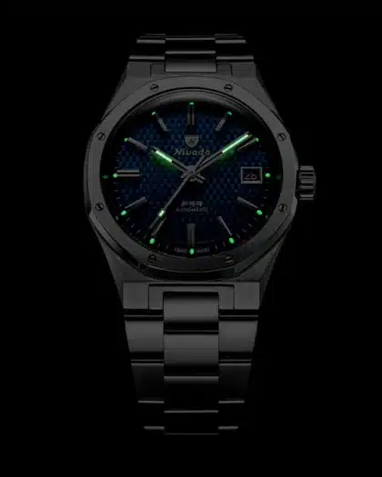 Nivada Grenchen F77 SST Blue MK2 - 38mm - Bilde 12