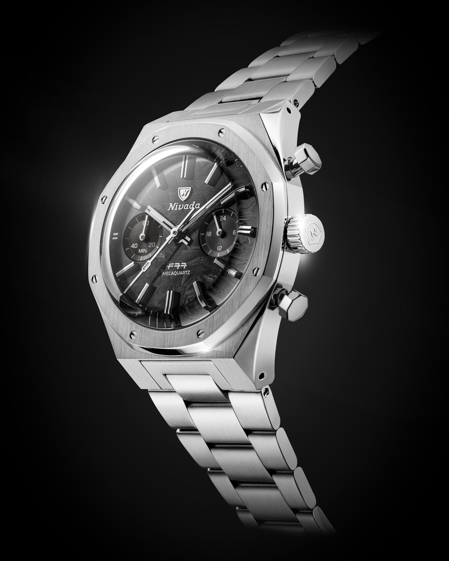 Nivada Grenchen F77 SST Chrono MechaQuartz MK2 - 38mm | Urmaker Lian