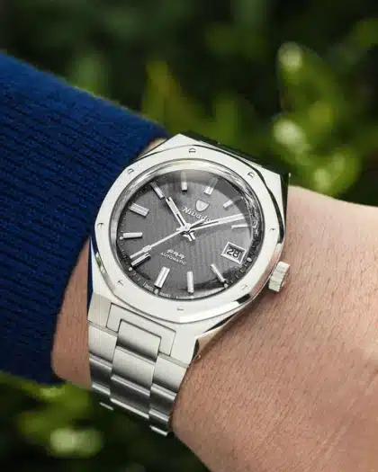 Nivada Grenchen F77 SST Grey MK2 - 38mm - Bilde 4