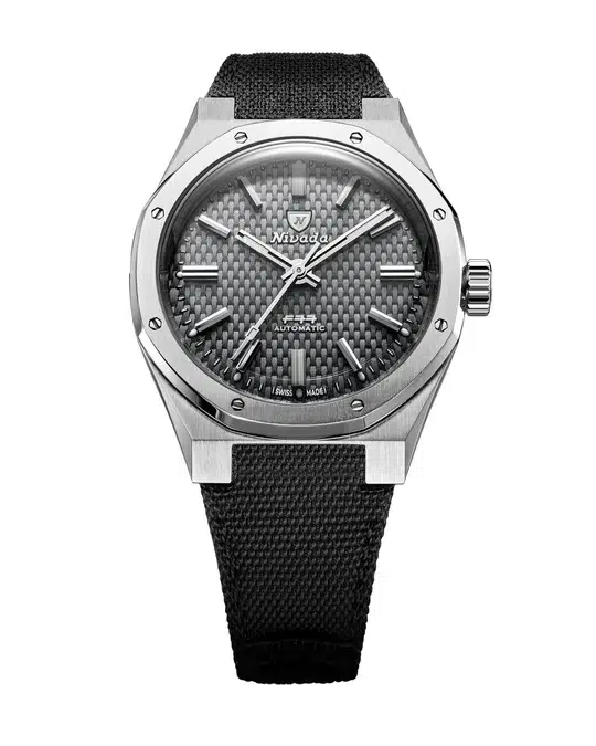Nivada Grenchen F77 SST Grey MK2 - 38mm - Bilde 10