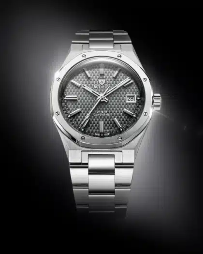 Nivada Grenchen F77 SST Grey MK2 - 38mm - Bilde 2