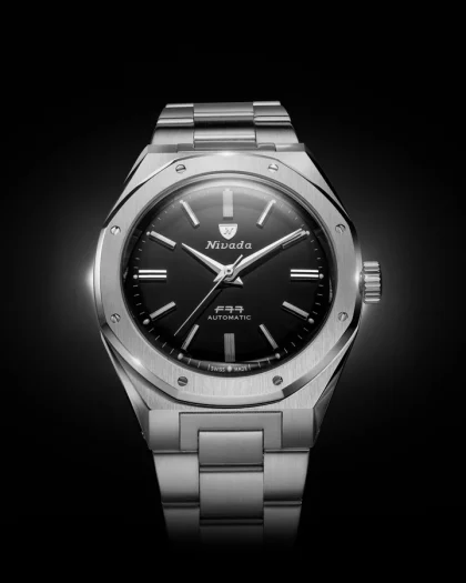Nivada Grenchen F77 SST Onyx Dial MK2 - 38mm - Bilde 5
