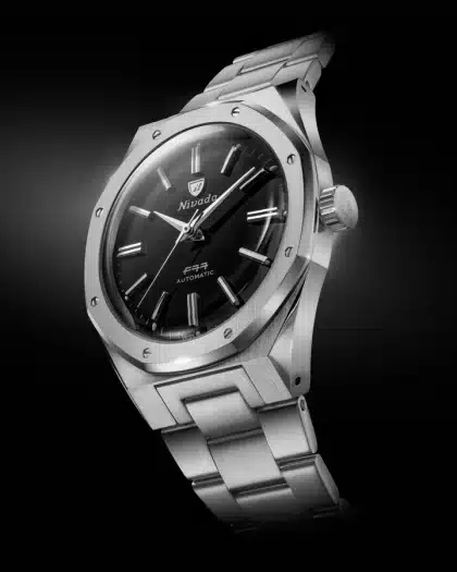 Nivada Grenchen F77 SST Onyx Dial MK2 - 38mm - Bilde 7