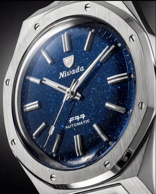 Nivada Grenchen F77 SST Dark Aventurine MK2 - 38mm - Bilde 2