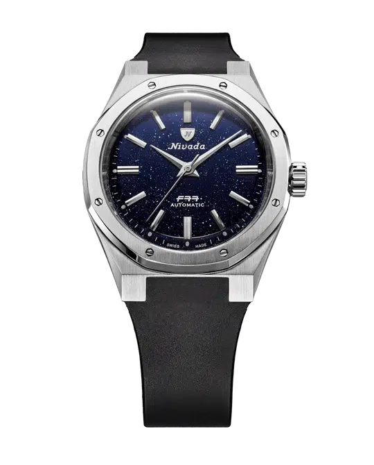 Nivada Grenchen F77 SST Dark Aventurine MK2 - 38mm - Bilde 8