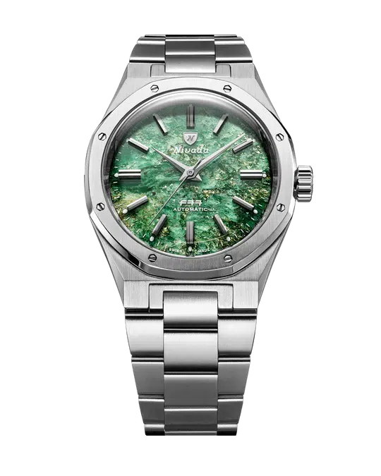 Nivada Grenchen F77 SST Green Aventurine MK2 - 38mm
