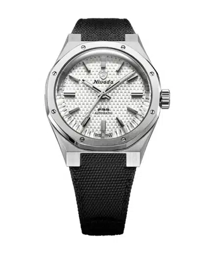 Nivada Grenchen F77 SST White MK2 - 38mm - Bilde 17