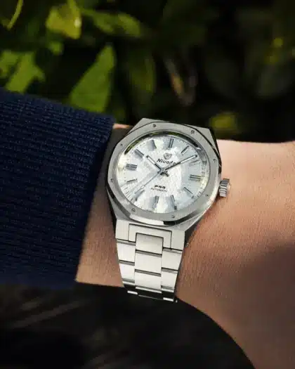 Nivada Grenchen F77 SST White MK2 - 38mm - Bilde 6