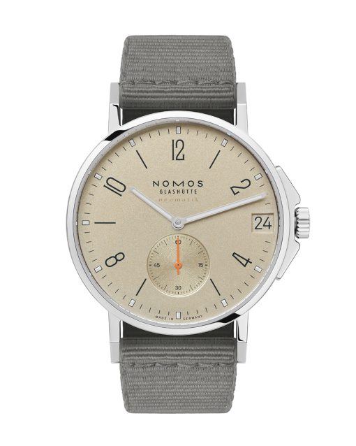 NOMOS Glashütte Ahoi Neomatik 38 Date Sand