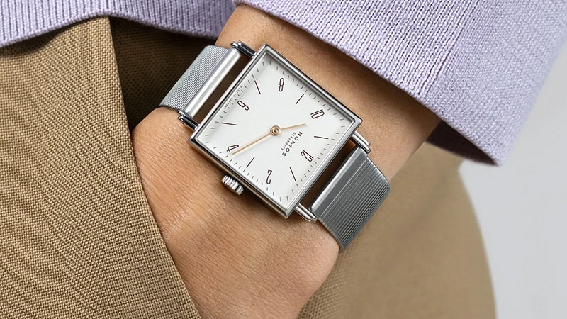 Nomoms Glashütte Tetra klokker i Trondheim hos Urmaker Lian