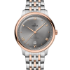 Produktbilde av Omega De Ville Prestige Co-Axial Master Chronometer 40MM med grå urskive og stållenke. Ref. O43420402006001.