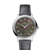 Produktbilde av Omega De Ville Prestige Co-Axial Master Chronometer 34MM med grå urskive og grå sknnrem. Ref. O43413342057001.
