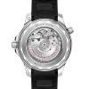 Produktbilde av baksiden til Omega Seamaster Diver 300M Co-Axial Master Chronometer 42 MM med hvit skive og sort gummireim. Ref. 210.32.42.20.04.001