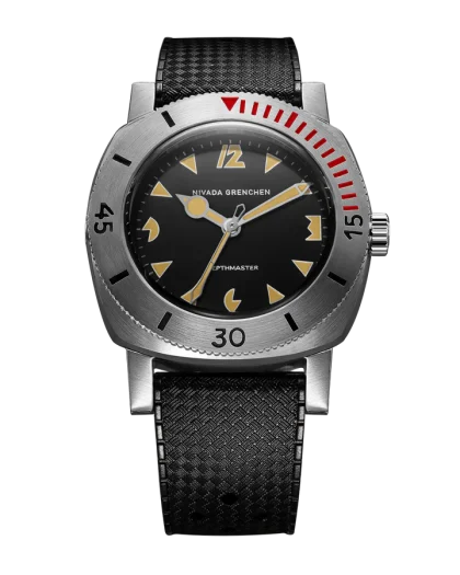 Nivada Grenchen Art Deco Depthmaster 39mm