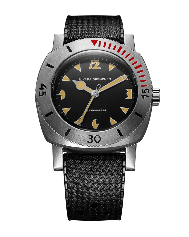 Nivada Grenchen Art Deco Depthmaster 39mm