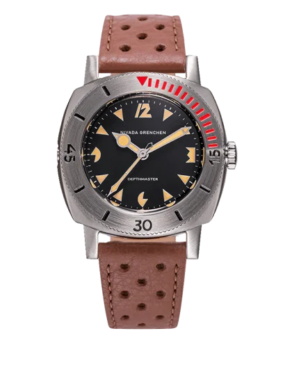 Nivada Grenchen Art Deco Depthmaster 39mm - Bilde 9